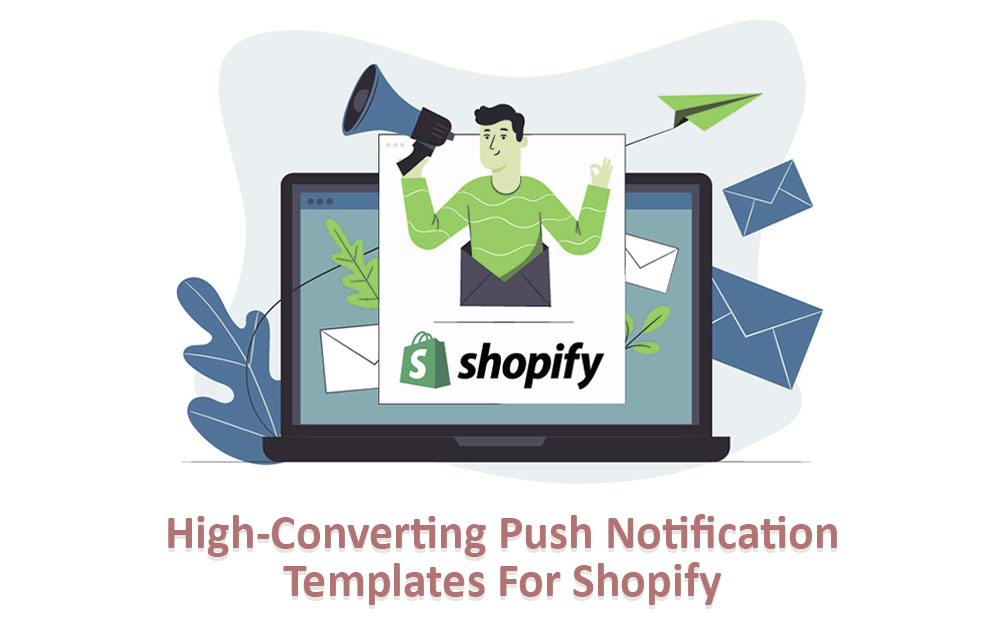 push notification template shopify